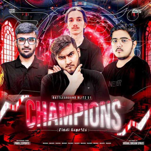 Congratulations to The winners of Pubg Mobile Battleground Blitz S1 PINDI ESPORTS 🏆
With 2 chicken dinners and a total of 136 points #pubgmobile #esportstitans #battlegroundblitzs1